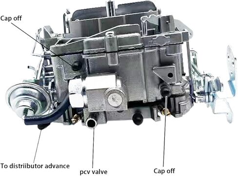 روتشستر Quadrajet المكربن ​​4 برميل لشيفي 350 454 327 427 محرك الشاحنات والسيارات، استبدال للمحرك 1966-1973 كتلة صغيرة كبيرة جي إم سي كارب 1901R 4MV 750 CFM 1901-GG 4-BBL فراغ الثانوية in Kuwait