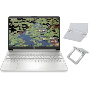 Hp 15.6" HD Display | AMD Ryzen 5 5500U Processor (Beat i7-1195G7) | 16GB RAM | 1024GB SSD | AMD Radeon Graphics True Vision HD Camera | Windows 11 Home | Bundle with Laptop Stand