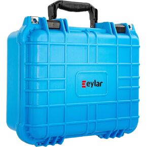 Eylar Tactical Hard Gun Case Water & Shock Proof With Foam TSA Approved 13.37 Inch 11.62 Inch 6 Inch