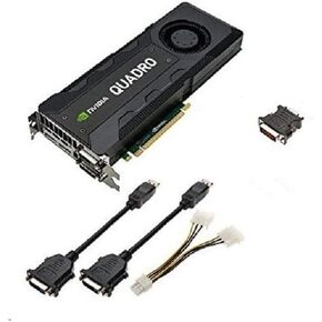 NVIDIA QUADRO K5200 8GB GDDR5 256 بت PCI Express 3.0 x16 بطاقة فيديو كاملة الارتفاع