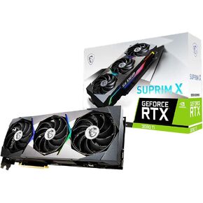 MSI GeForce RTX 3080 Ti SUPRIM X 12G Gaming Graphics Card - 12GB GDDR6X, 1845 MHz, PCI Express Gen 4, 384-bit, 3X DP v 1.4a, HDMI 2.1 (Supports 4K)