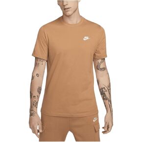 Nike Men's Sportswear Club T-Shirt (US, Alpha, XX-Large, Regular, Regular, Pink Bloom)
