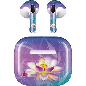 Skinit Decal Audio Skin Compatible with Apple AirPods (3rd Gen, 2021) - Skinit Originally Designed Lotus Design