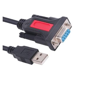 PL2303 USB to DB9 9P Male Adapter Female RS232 Serial Converter Cable