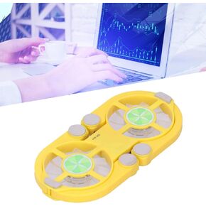 Folding USB Laptop Cooling Pad, Double Fans 500RPM-2500RPM Low Noise for Notebook Cooling, 60 x 60 x 12mm