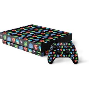 Skinit Decal Gaming Skin Compatible with Xbox One X Bundle - Officially Licensed Disney Inside Out Character Pattern Design