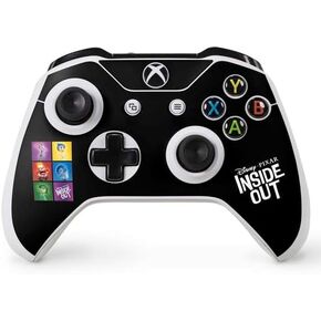 Skinit Decal Gaming Skin Compatible with Xbox One S Controller - Officially Licensed Disney Inside Out Character Portraits Design