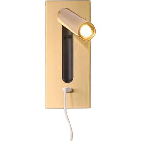 Wall Lamps, Wall Lights Reading Lights Bracket Light Rotatable USB Charging Hidden Switch Suitable for Living Room Bedroom Hotel Kitchen Restaurant Reading Wall Lamp