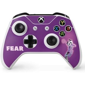 Skinit Decal Gaming Skin Compatible with Xbox One S Controller - Officially Licensed Disney Inside Out Fear Portrait Design