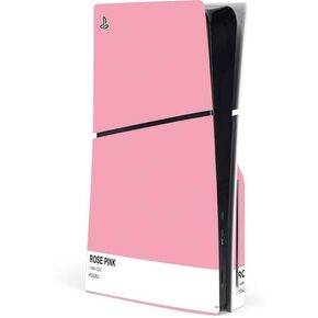 Skinit Decal Gaming Skin Compatible with PS5 Slim Disk Console - Scarlet Red Design