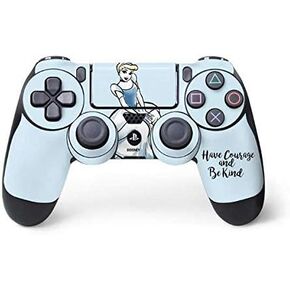 Skinit Decal Gaming Skin Compatible with PS4 Controller - Officially Licensed Disney Princess Belle Art Design