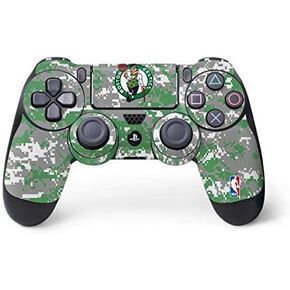 Skinit Decal Gaming Skin Compatible with PS4 Controller - Officially Licensed NBA Boston Celtics Green Primary Logo Design