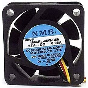 1606KL-05W-B59 24V 0.08A 40mm L×40mm W×15mm H Fanuc Fan