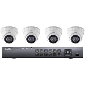 LTS LTD8504K-ST-CMHT1352N-28F 5MP 4CH 4 in 1 DVR KIT / 4 x 5MP Outdoor Turret Cameras / 2TB HDD