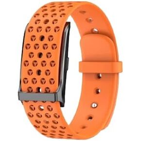 Booster Smart Bracelet, Wearable Activity & Fitness Tracker Band, 24H Sleep Tracker, All-Day Continuous Heart Rate Blood Pressure Stress HRV Monitor, 120+ Sport Modes Smart Wristband, Silicone Navy