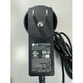 Genuine 65W 19V 3.42A AC Adapter Compatible with LG ADS-65FAI-19 19065EPCU-1 EAY65689604 24" 27" 29" 32" 34" UltraWide IPS Curved LCD LED 4K UHD Monitor 34UM68 34UM69G-B 34UC79G Power Supply Charger