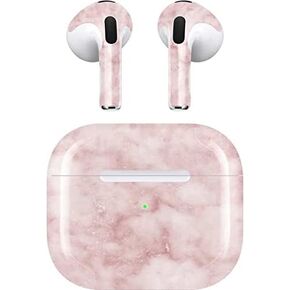 Skinit Decal Audio Skin Compatible with Apple AirPods (3rd Gen, 2021) - Skinit Originally Designed Blush Marble Design