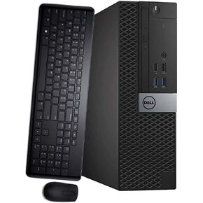 Dell OptiPlex 3040 SFF Desktop Computer Intel Quad Core i7-6700 3.4GHz up to 4.0GHz 16GB New 1TB SSD Built-in WiFi&Bluetooth HDMI Dual Monitor Support Wireless Keyboard&Mouse Windows 11 Pro(Renewed)