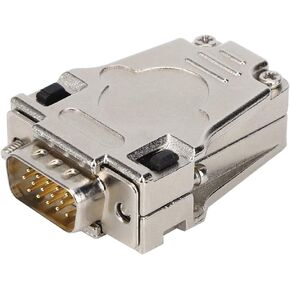 YWBL-WH D Sub Serial Connector15 PIN محولات الطاقة الذكور ، محولات كابل الكمبيوتر التسلسلية