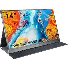 i-Tensodo 2 Pack Anti Glare Screen Protector for MNN/KYY/ARZOPA/InnoView/Lepow/ASUS ZenScreen/Newsoul/QQH All 14 inch Portable Monitor With 16:9 Aspect Ratio Laptop, Eye Protection Anti Glare Filter