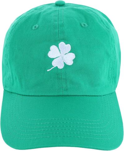 CTM® Shamrock Embroidered Baseball Cap in Saudi Arabia