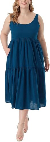 Women's Cheryl Sleeveless Two Tiered Maxi Dress in Saudi Arabia