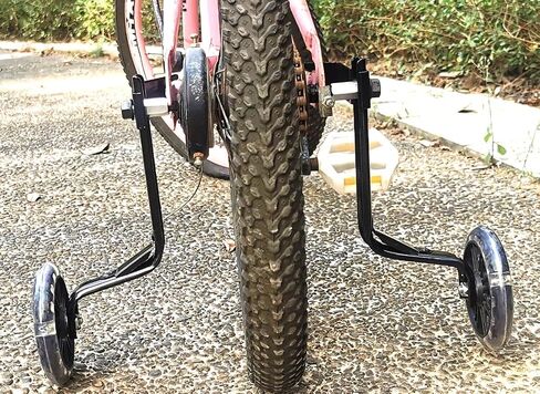 Bike heavy duty training wheels for 12 14 16 18 20 inch Single Speed kids Bike in Saudi Arabia