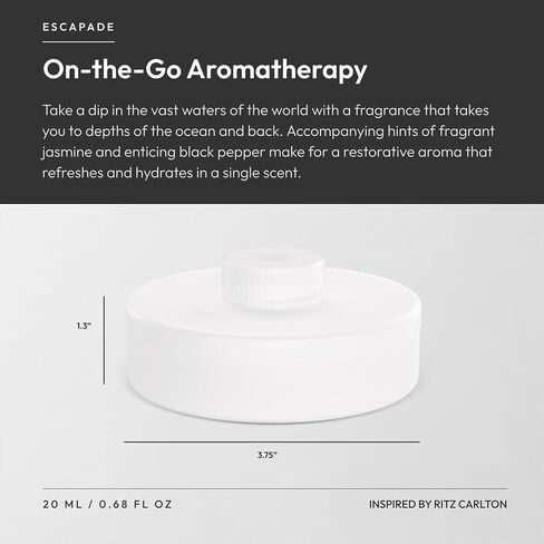 Aroma360 | Miami Heat Smart Car Diffuser Oil | Car Aromatherapy Diffuser Essential Oil | Lotus Flower | Italian Mandarin | Peach Blossom & Rose | Amber & Sandalwood | Vegan Diffuser Oil in Saudi Arabia