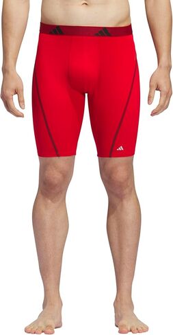 adidas Men's Performance Mesh Long Boxer Brief Underwear (3-Pack) for Active Sport and All Day Comfort, Soft Breathable Fabric, Better Scarlet/Black/Onix Grey, XX-Large in Saudi Arabia