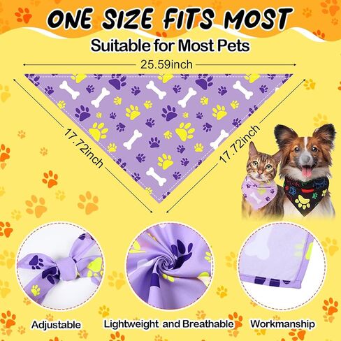 Reginary 120 Packs Dog Bandanas Bulk Dog Scarf Adjustable Holiday Pet Scarf Washable Dog Scarves Scarf Triangle Dog Drool Bibs for Dog Pet Costume Supply (Summer Series) in Saudi Arabia
