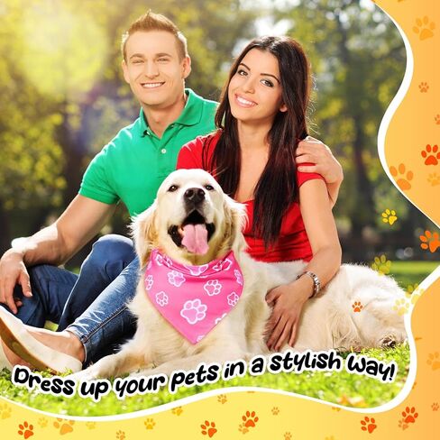 Reginary 120 Packs Dog Bandanas Bulk Dog Scarf Adjustable Holiday Pet Scarf Washable Dog Scarves Scarf Triangle Dog Drool Bibs for Dog Pet Costume Supply (Summer Series) in Saudi Arabia
