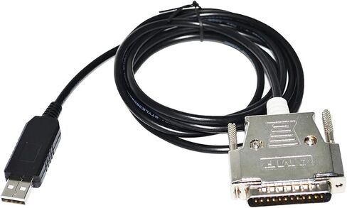 FT232RL Chip USB إلى RS232 D-SUB 25 PIN DB25 MALE CONNECTOR ADAPTER CABLESTION CABORTER CABLES COMPLED CO-232R US-232R للكمبيوتر الشخصي (1.8 م) in Kuwait