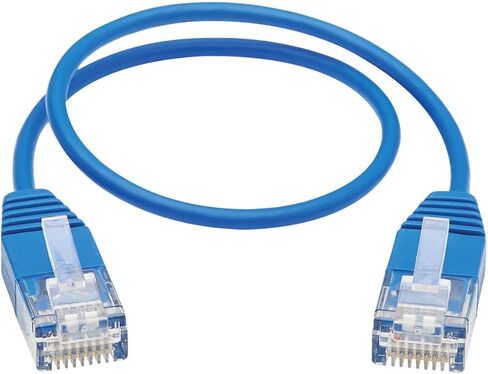 كابل Tripp Lite Cat6 Ethernet ، كابل Cat 6 جيجابت ، كبل تصحيح شبكة UTP مصبوب ، أزرق ، 10 أقدام (N200-ur10-Bl) in Saudi Arabia