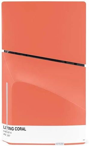 Skinit Skinit Skin Maming Skin Accompated مع PS5 Slim Disk Console - Scarlet Red Design in Kuwait