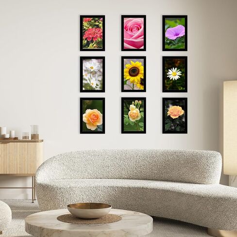 18 حزمة من إطارات الصور مقاس 11 × 14، عرض 8 × 10 مع حصيرة أو 11 × 14 بدون حصيرة، مجموعة إطارات حائط معرض أسود، مجموعة كبيرة من الإطارات مقاس 11 × 14 مكونة من 18 إطار صور ديكور جداري للتعليق على الحائط، أسود in Kuwait