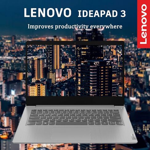Lenovo Ideapad 3 Laptop ، 14 "عرض FHD ، Intel Core I5-1135G7 ، RAM 20GB ، 1 تيرابايت SSD ، الكاميرا ، قارئ بطاقة SD ، Bluetooth ، Wi-Fi 6 ، Windows 11 Home ، Gray in Kuwait
