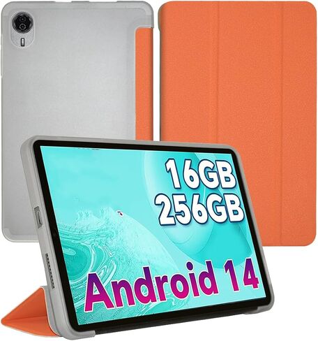 Case for Odea Android 14 S11 Tablet 11 Inch,PU Leather and TPU Stand Cover Ultra Lightweight Slim Shell Stand Cover,Black in Saudi Arabia