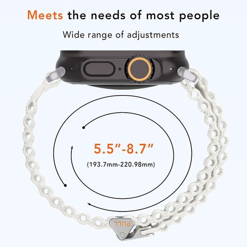 SPGUARD Bands Compatible with Watch 10/Ultra 2/Ultra,Nylon Band for iWatch 46mm/42mm/44mm/45mm/49mm Watch Series 10/9/8/7/6/5/4/3/2/1/SE/SE2 Accessories Loop Sport Strap in Saudi Arabia