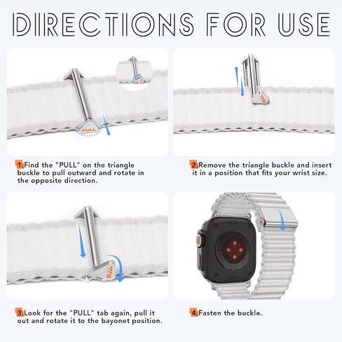 SPGUARD Bands Compatible with Watch 10/Ultra 2/Ultra,Nylon Band for iWatch 46mm/42mm/44mm/45mm/49mm Watch Series 10/9/8/7/6/5/4/3/2/1/SE/SE2 Accessories Loop Sport Strap in Saudi Arabia