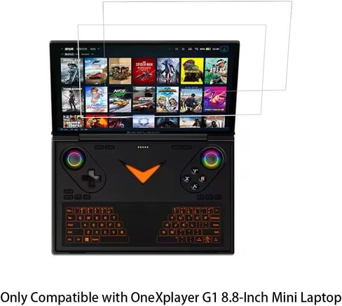 وليوكا شاشة واقي متوافق مع Onexplayer G1 8.8 بوصة Mini Laptop Nano Soft Film لا يعجبه الزجاج المضاد للخلع [2 Pack] in Saudi Arabia