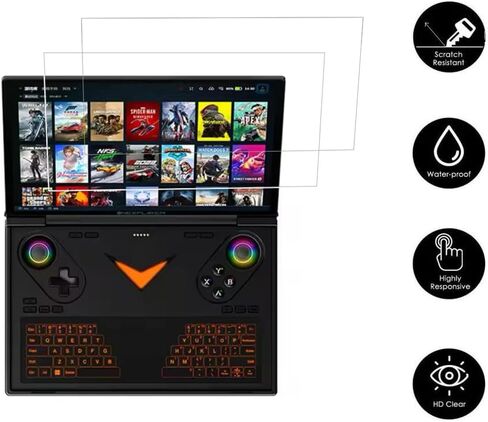 وليوكا شاشة واقي متوافق مع Onexplayer G1 8.8 بوصة Mini Laptop Nano Soft Film لا يعجبه الزجاج المضاد للخلع [2 Pack] in Saudi Arabia