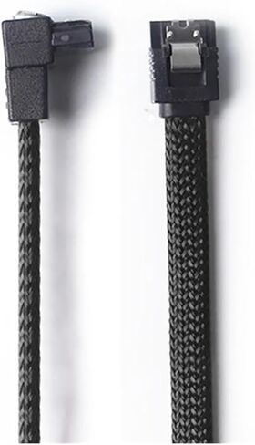 SSD HDD SATA 3.0 III Data Cable to SSD HDD Hard Disk Drive Cord Sata3 Straight Right Angle 6Gb/s for Gigabyte Motherboard(0.5m1PCS,4) in Saudi Arabia