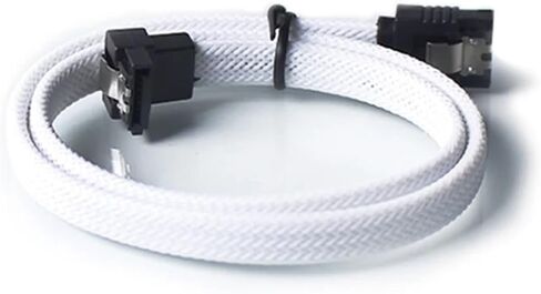 SSD HDD SATA 3.0 III Data Cable to SSD HDD Hard Disk Drive Cord Sata3 Straight Right Angle 6Gb/s for Gigabyte Motherboard(0.5m1PCS,4) in Saudi Arabia