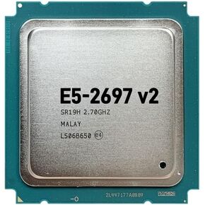 E5-2697 v2 2.7 GHz Used Twelve-Core Twenty-Four-Thread CPU Processor 30M 130W LGA 2011