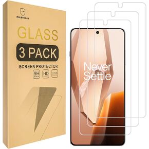 Mr.Shield Screen Protector compatible with OnePlus 13R [Tempered Glass] [3-PACK] [Japan Glass with 9H Hardness]