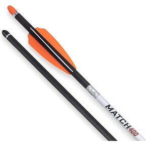Wicked Ridge Match 400 Alpha-Nock Carbon Arrows, 20".003", Multi (HEA-760.3)