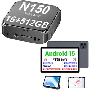 10.95 بوصة في الخلية 1920 × 1200 شاشة تعمل باللمس Android 15 Tablet & AK2 Model (Drak Gray ، N150 CPU ، 3.6 جيجا هرتز ، ذاكرة الوصول العشوائي 16 جيجا بايت ، 512 جيجا بايت SSD)