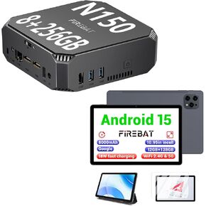 10.95 بوصة في الخلية 1920 × 1200 شاشة تعمل باللمس Android 15 Tablet & AK2 Model (Drak Gray ، N150 CPU ، 3.6 جيجا هرتز ، ذاكرة الوصول العشوائي 8GB ، 256 جيجا بايت SSD)