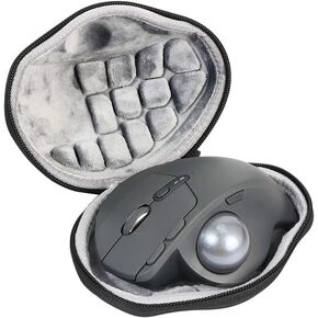 Hard Travel Case for LogitechMX Ergo, Carrying Mouse Case for LogitechMX Ergo Advanced Wirelesss Trackball Gaming Mouse Replacement, Hard EVA Shockproof Water Proof