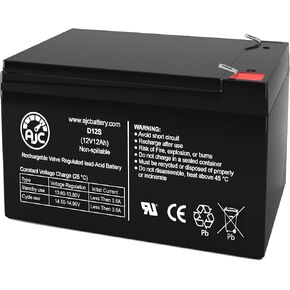 AJC Battery Compatible with Fiamm FG21202 12V 12Ah UPS Battery